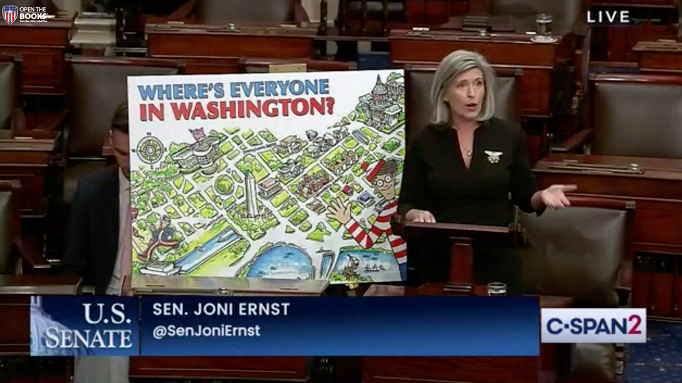 66_C-SPAN2_Sen._Ernst_-_Back_to_Work_floor_speech