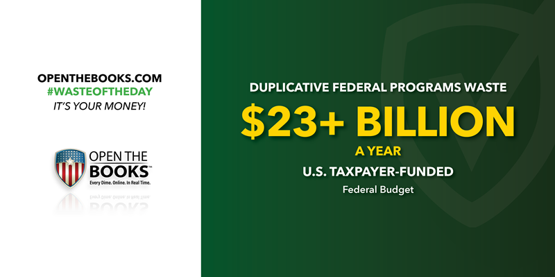 2_Duplicative_Federal_Programs_Waste_$23B